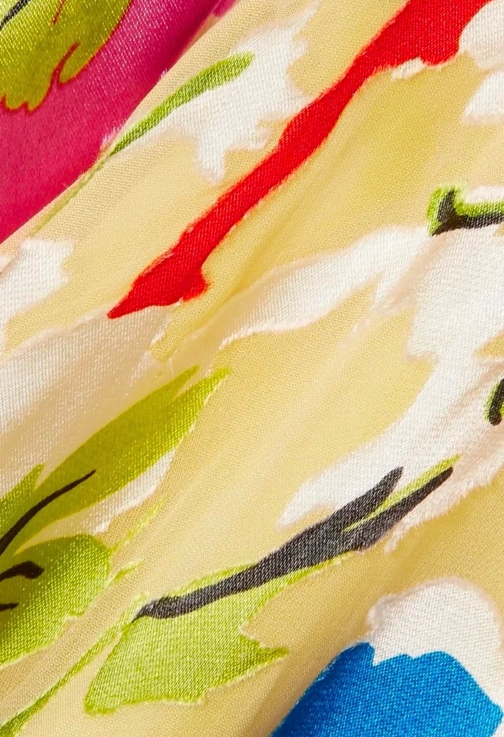 SALONI 살로니 프레야 사틴 데보레 플로럴 스커트 상품이미지4