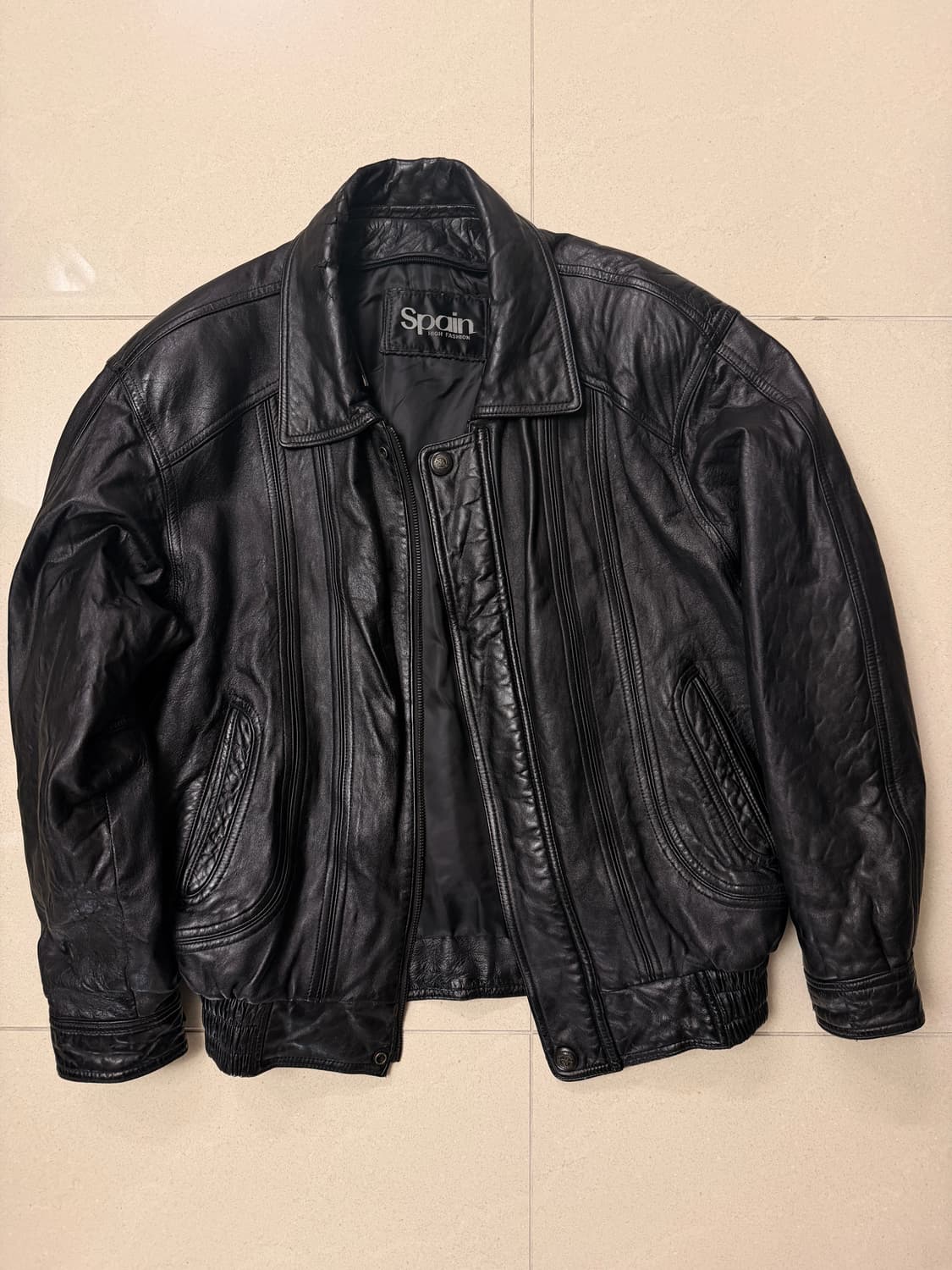 Spain 빈티지 양가죽 자켓 95 상품이미지1