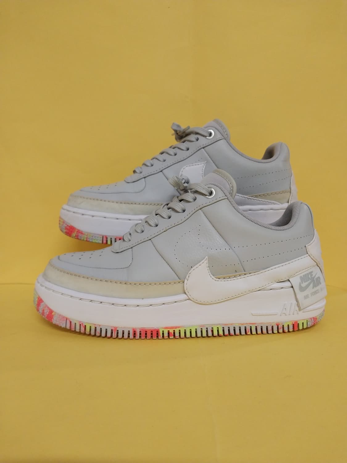 여성 나이키 에어포스1 제스터 XX 프린트 퓨어 플래티넘 운동화 (240 상품이미지1