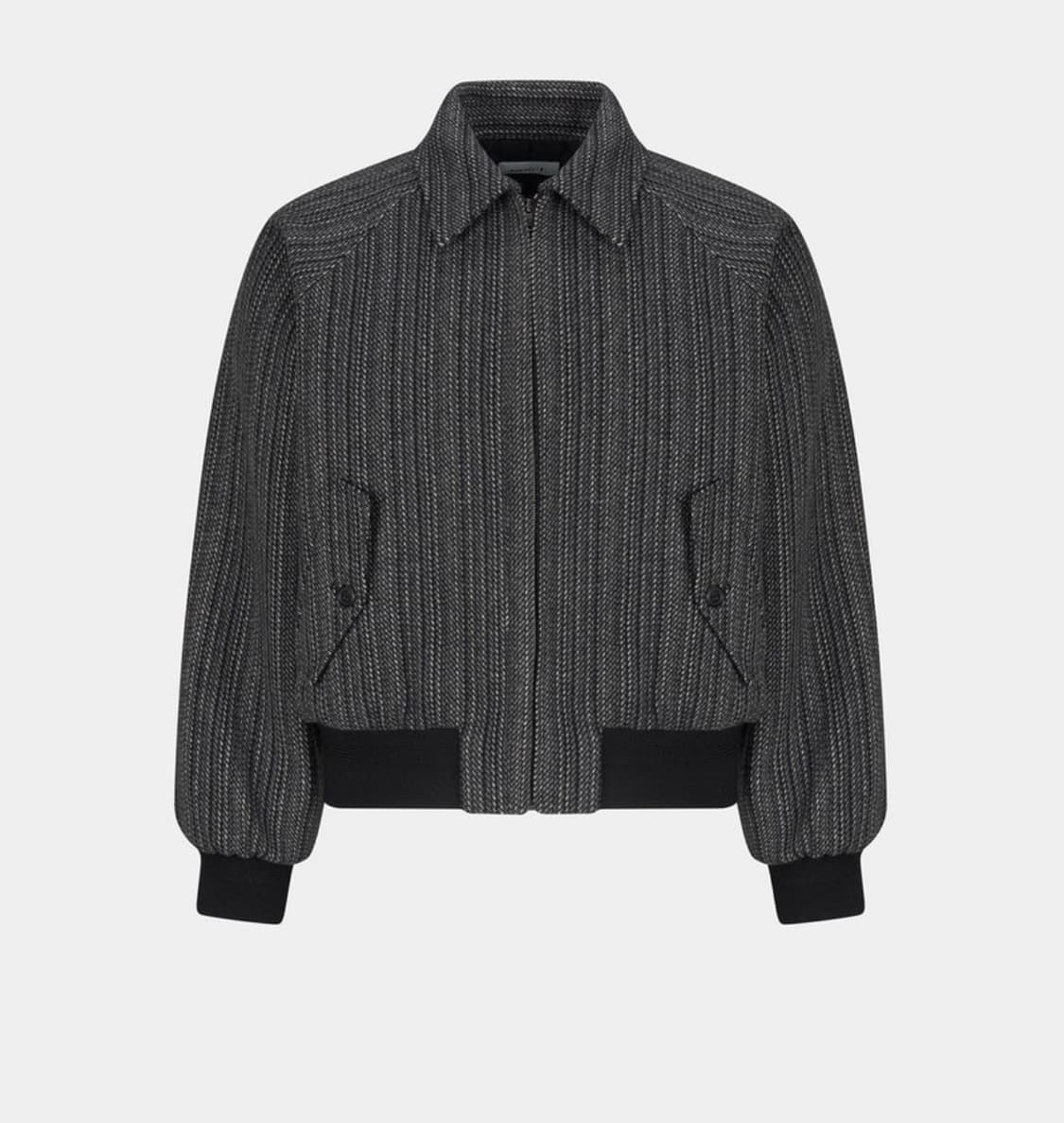 노이스 M HARRINGTON ENGLISH 헤링본블루종 챠콜 L새상품 상품이미지1