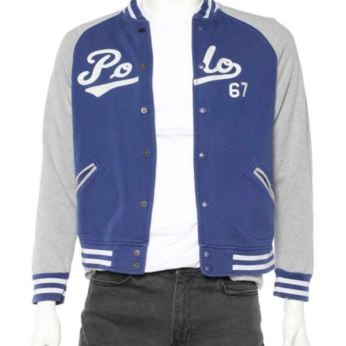 폴로 랄프로렌 코튼 바시티 자켓 주니어 L 상품이미지2