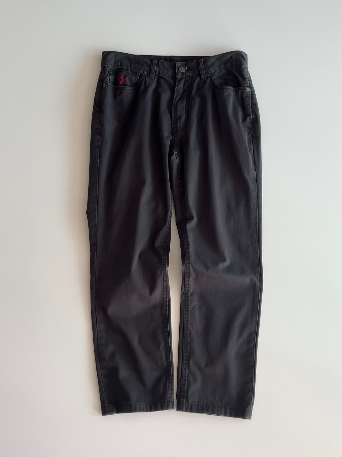 폴로 랄프로렌 블랙 코튼 팬츠 31/32 상품이미지2