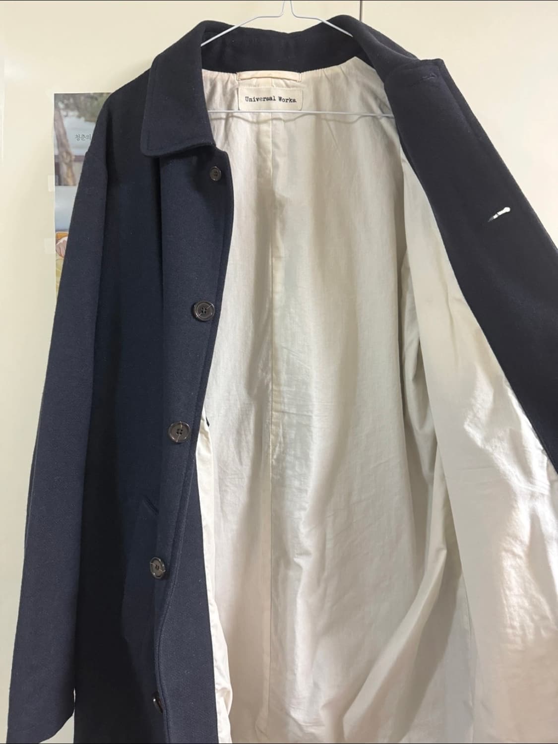유니버셜웍스 네이비 코트 상품이미지4