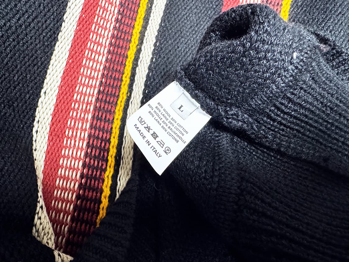 ADISH STUDIO(아디쉬)/헤비웨이트 멀티스트라이프 울니트 스웨터 상품이미지6