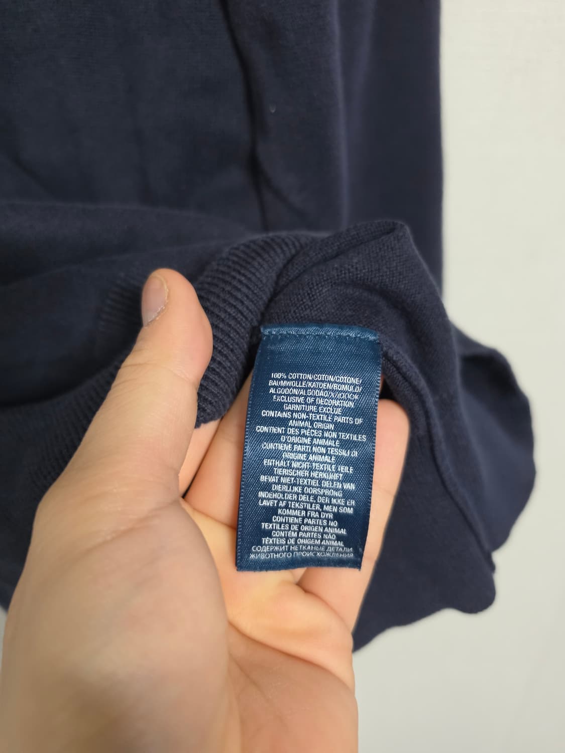 폴로 랄프로렌 브이넥 니트 18-20 상품이미지3