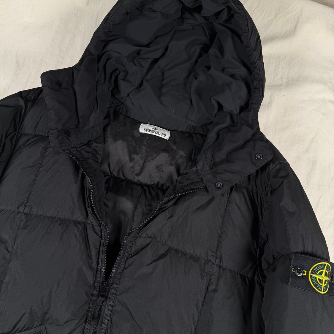 스톤아일랜드 가먼트 다이드 패딩 점퍼 자켓 상품이미지2
