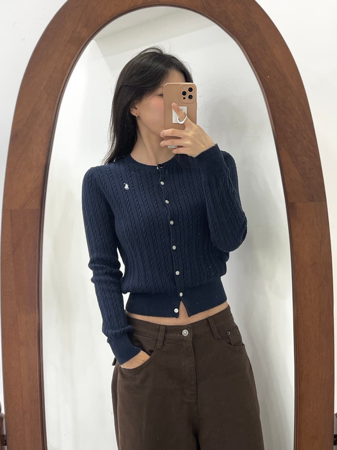 폴로 키즈 네이비 가디건 상품이미지3