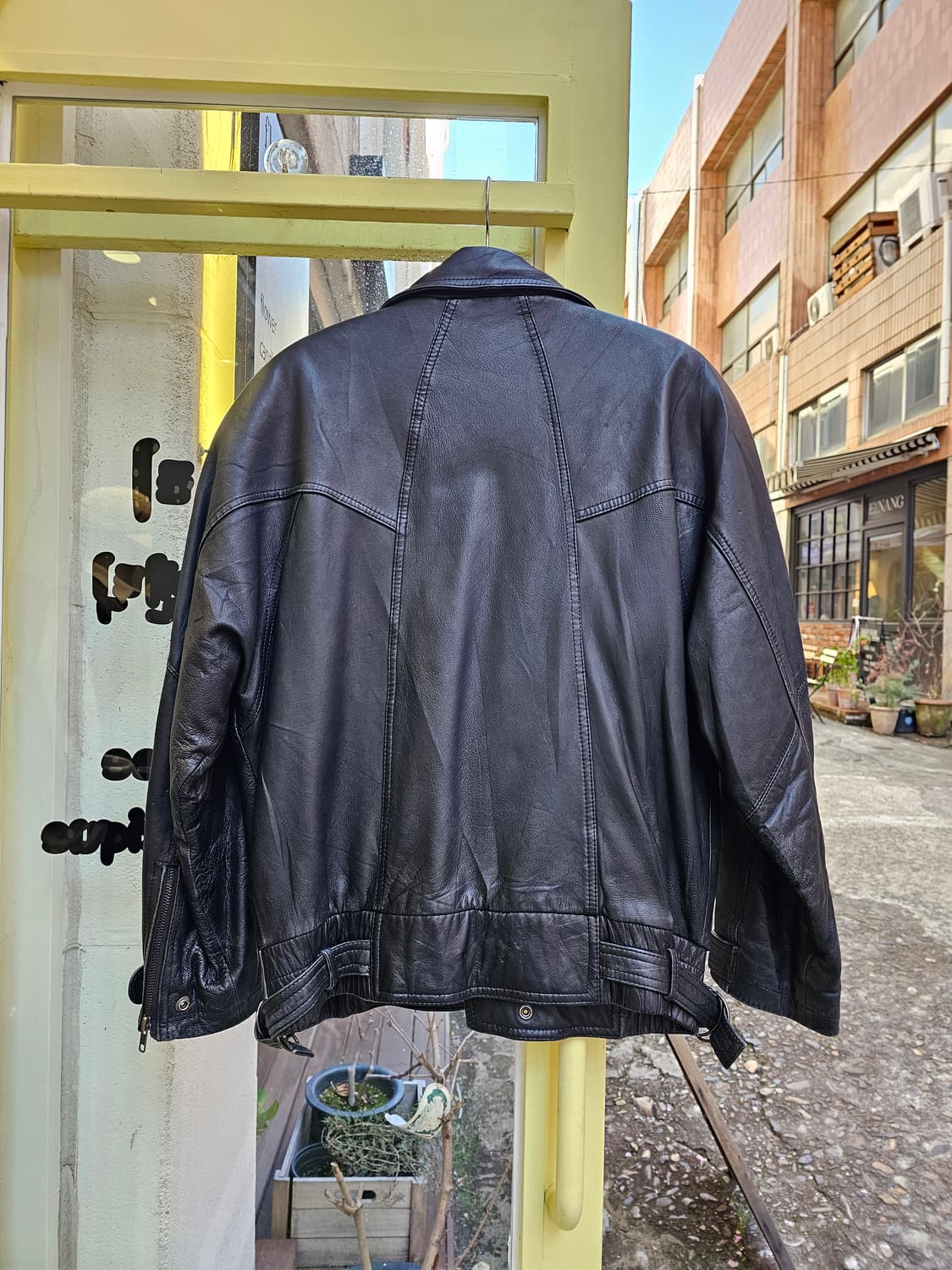 Disco 램스킨 블랙 라이더 레더(누빔안감) 상품이미지9