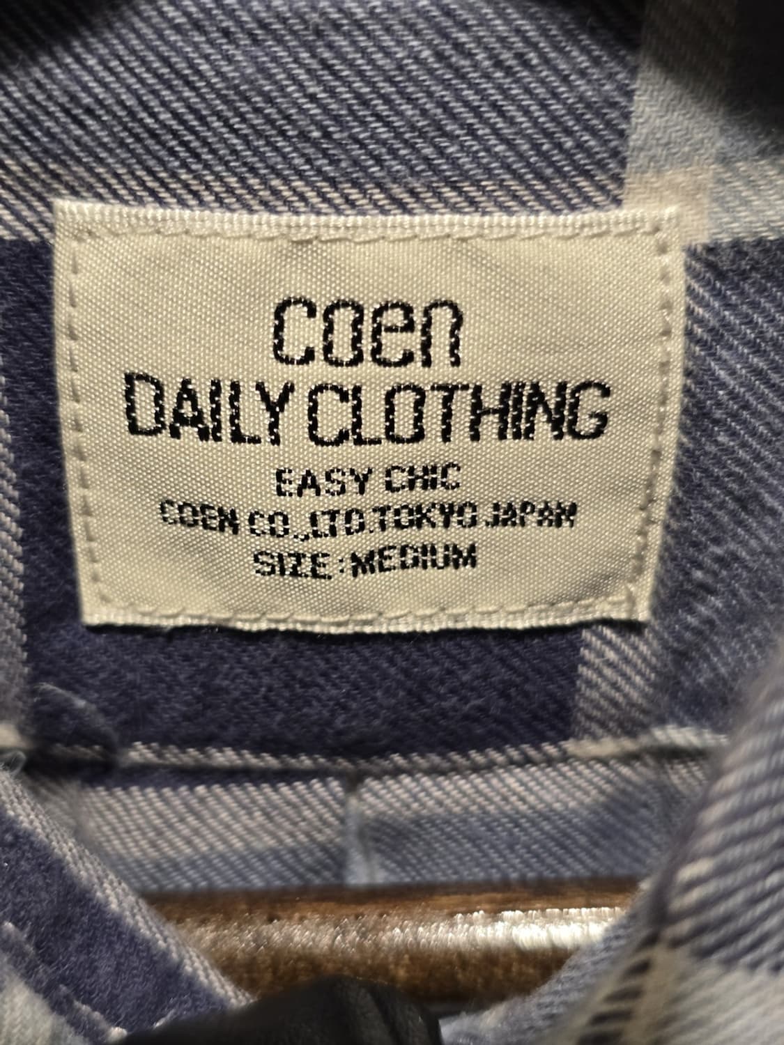 Coen Plaid Long Sleeve Shirt 상품이미지6