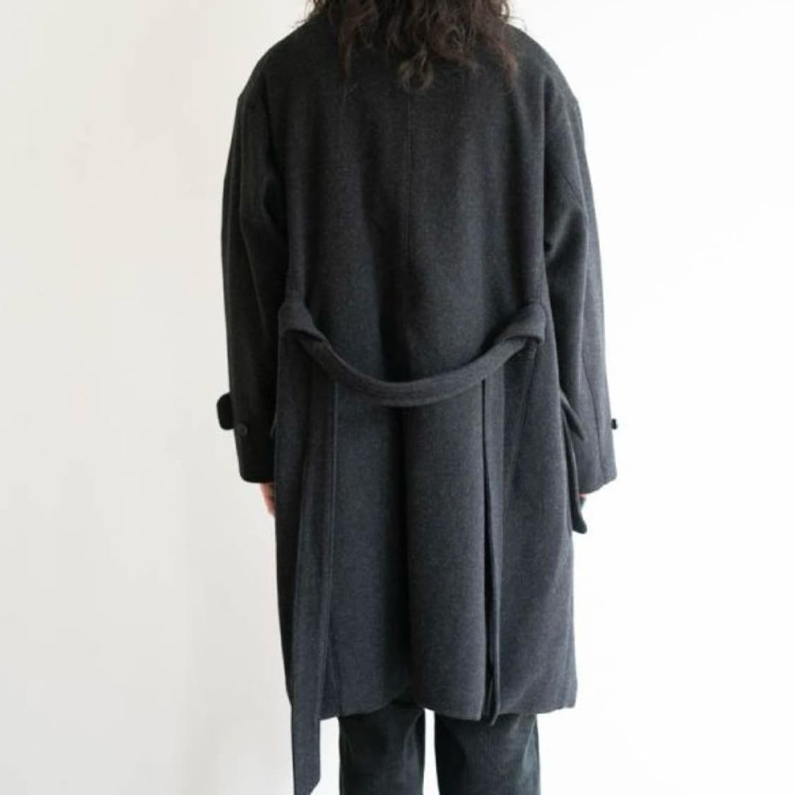 올드조 old Joe 캐시미어멜튼새들 코트 38 상품이미지10