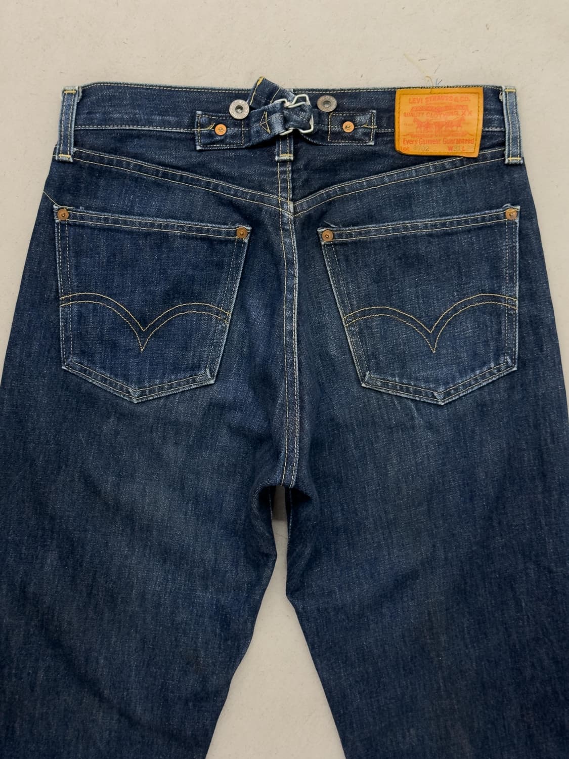 리바이스 빈티지 클로딩 702 셀비지 데님 상품이미지5