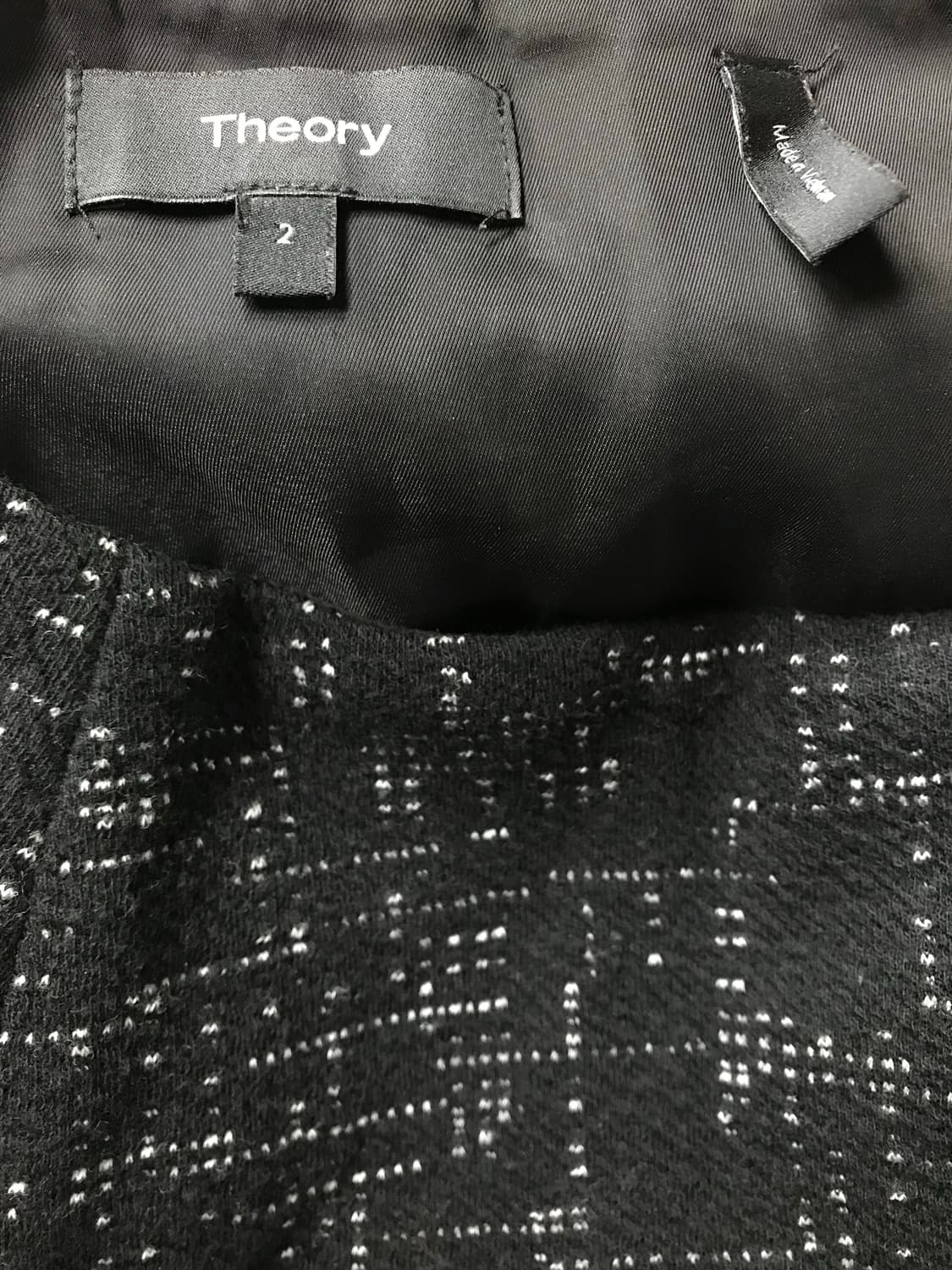 띠어리 Theory 미니 스커트 블랙 55사이즈 상품이미지3
