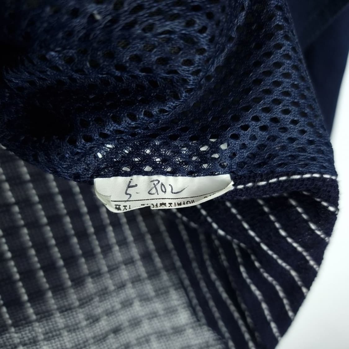 [레드옥스] 빈티지 스트라이프 블루종 자켓 네이비 M19616 상품이미지10