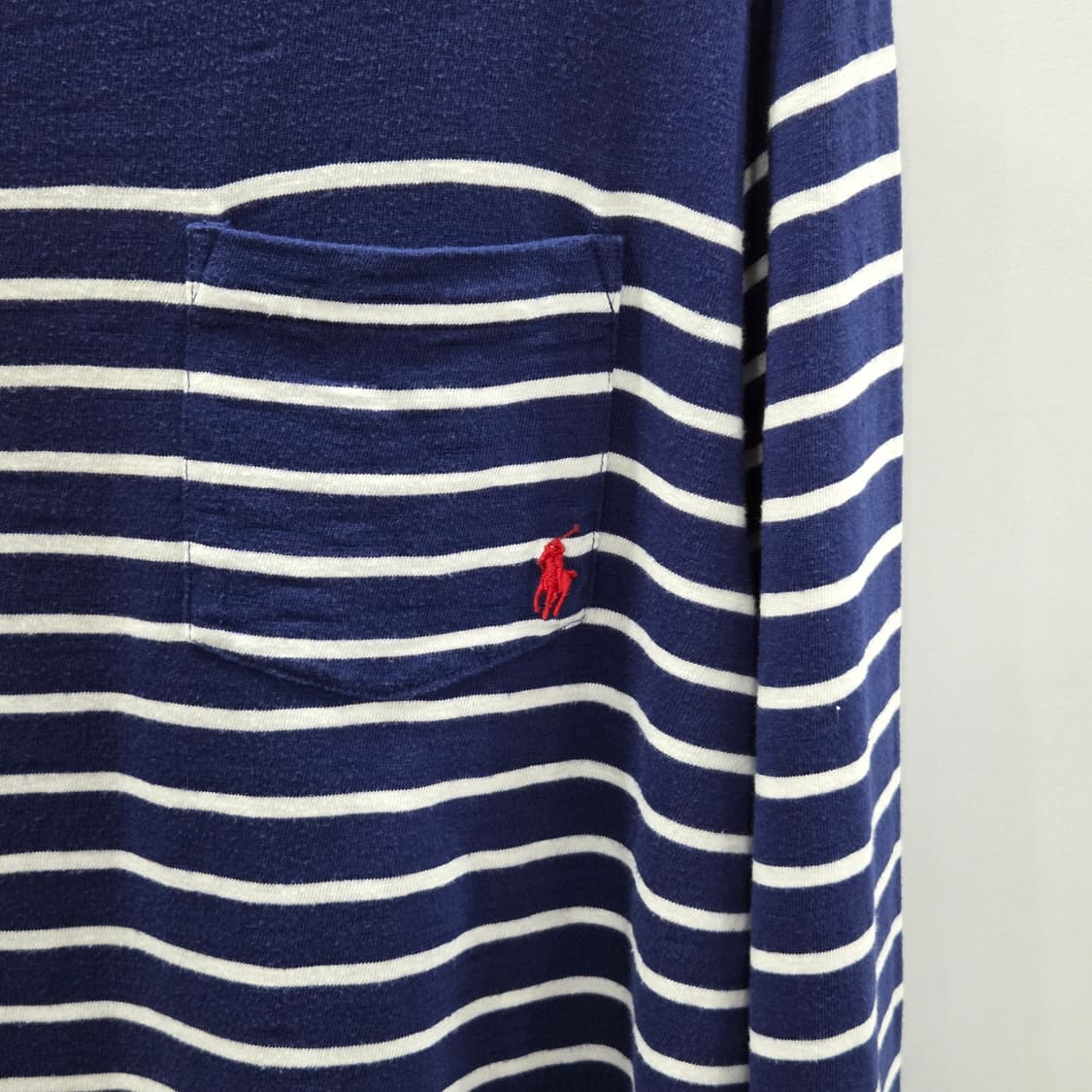 폴로랄프로렌 보이즈 원포켓 스트라이프 롱슬리브 XL/18/20 상품이미지2