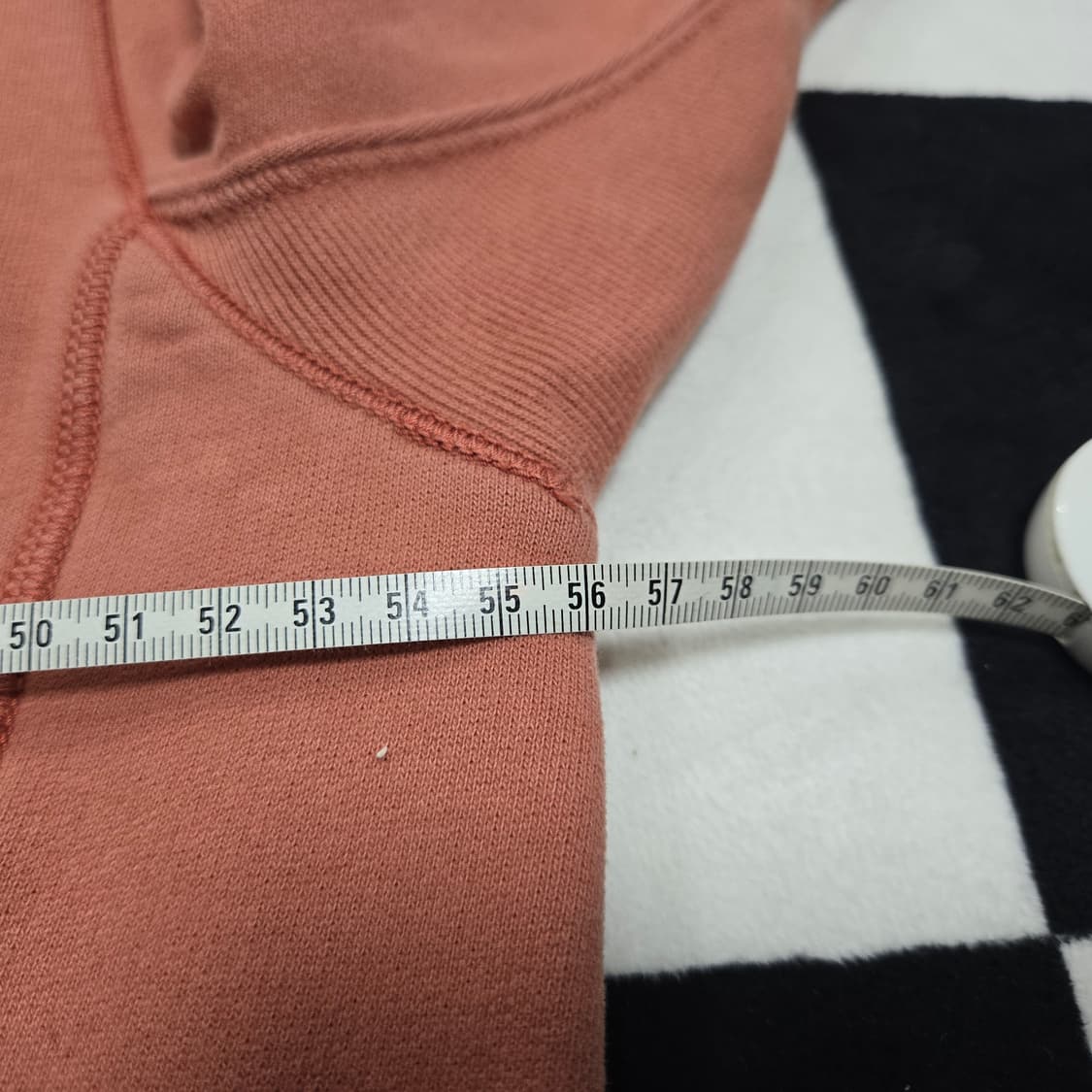 L 스톤아일랜드 피그먼트 맨투맨 핑크 상품이미지8