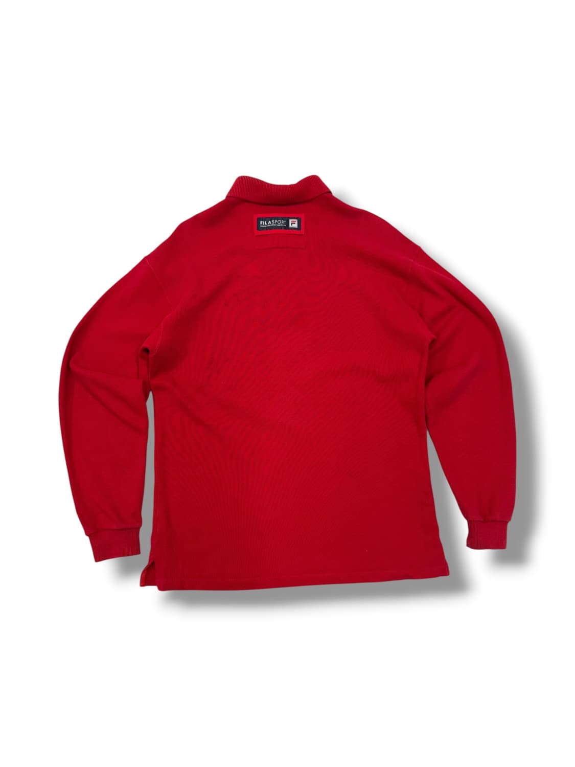 90s 휠라 FILA 스포츠 와플 롱슬리브 카라 티셔츠 (XL)  상품이미지5