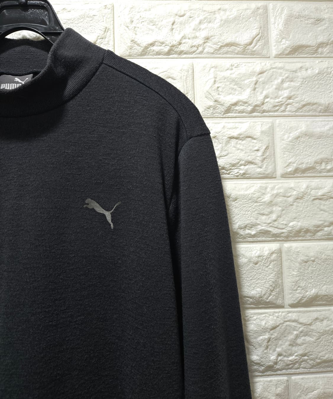 푸마 웜셀 반폴라 모크넥 티셔츠 95 상품이미지4