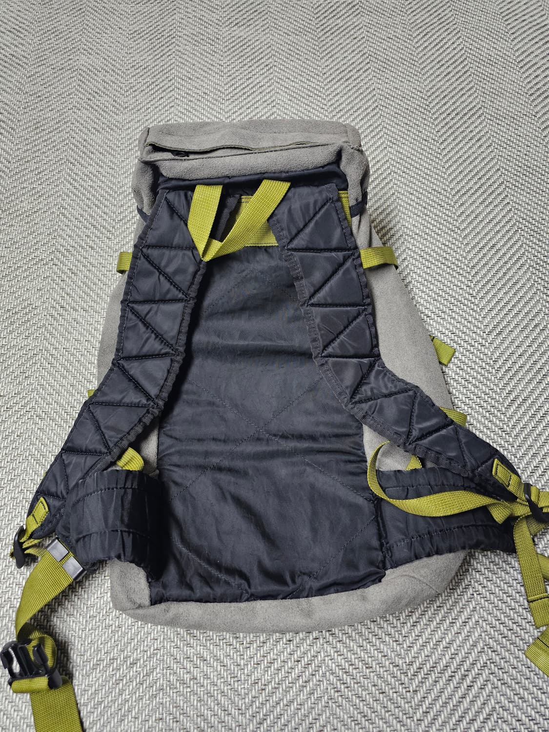 스톤아일랜드 X 포터 맨 메이드 스웨이드 백팩 상품이미지4