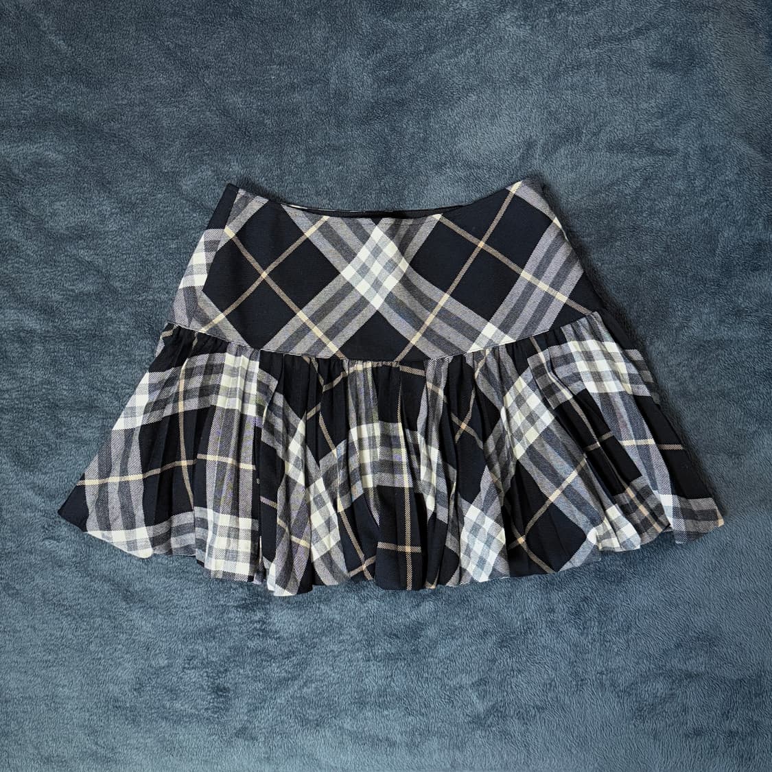 버버리 블루라벨 플리츠 미니 스커트 상품이미지1