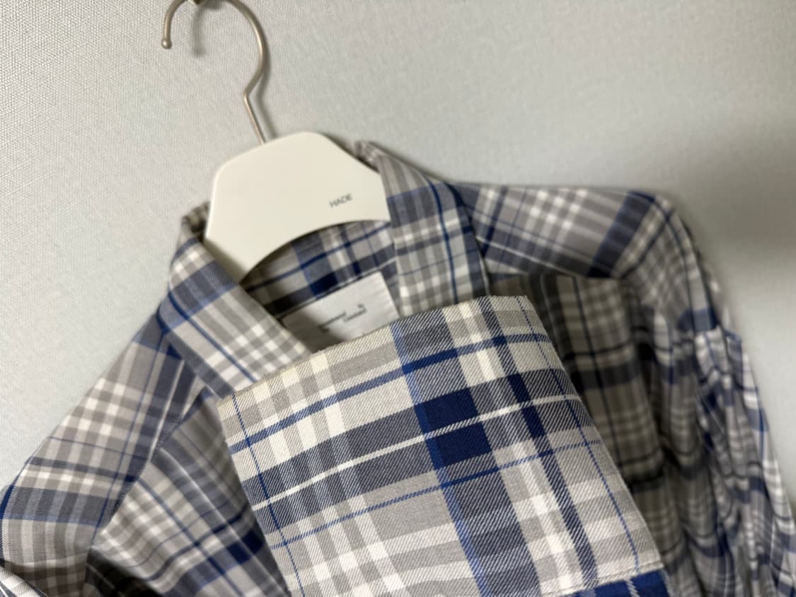 [2] rbu 체크셔츠 그레이 2size 상품이미지8