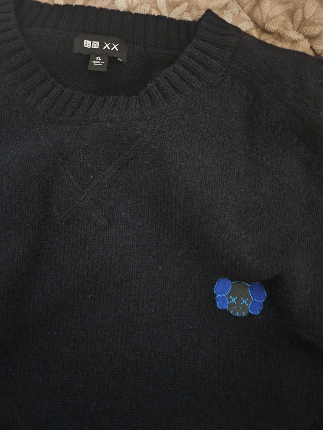 유니클로 카우스 램스울 스웨터 상품이미지1