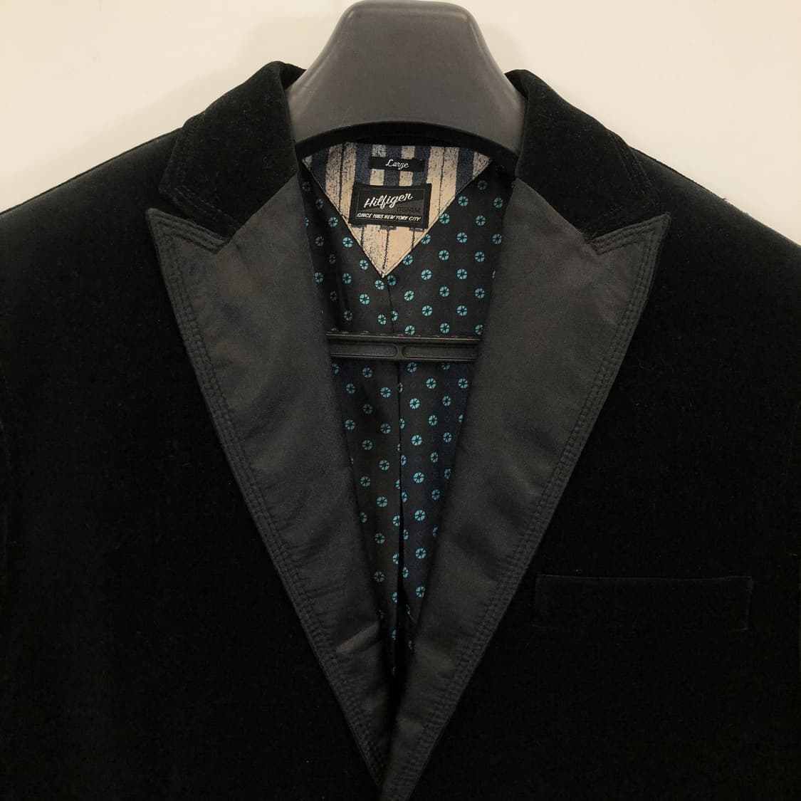 타미힐피거 벨루어 스웨이드 콤비자켓 L  상품이미지5