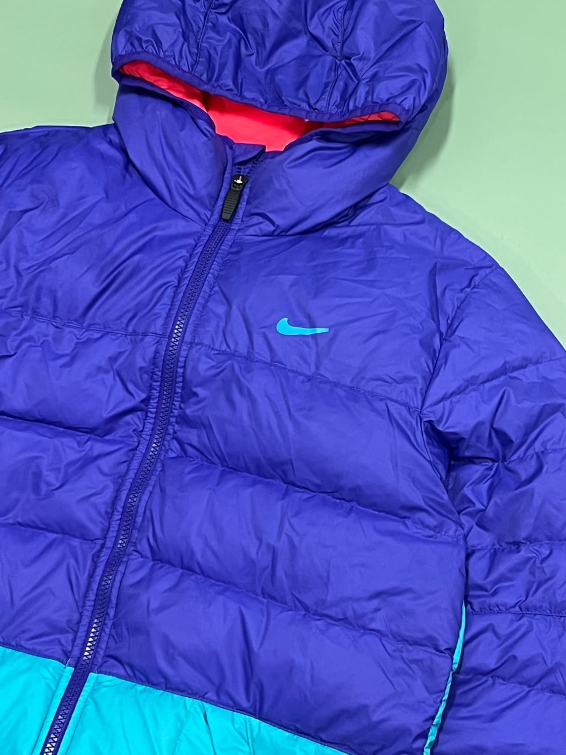 (M) 나이키 덕다운 패딩 네온 자켓 상품이미지3