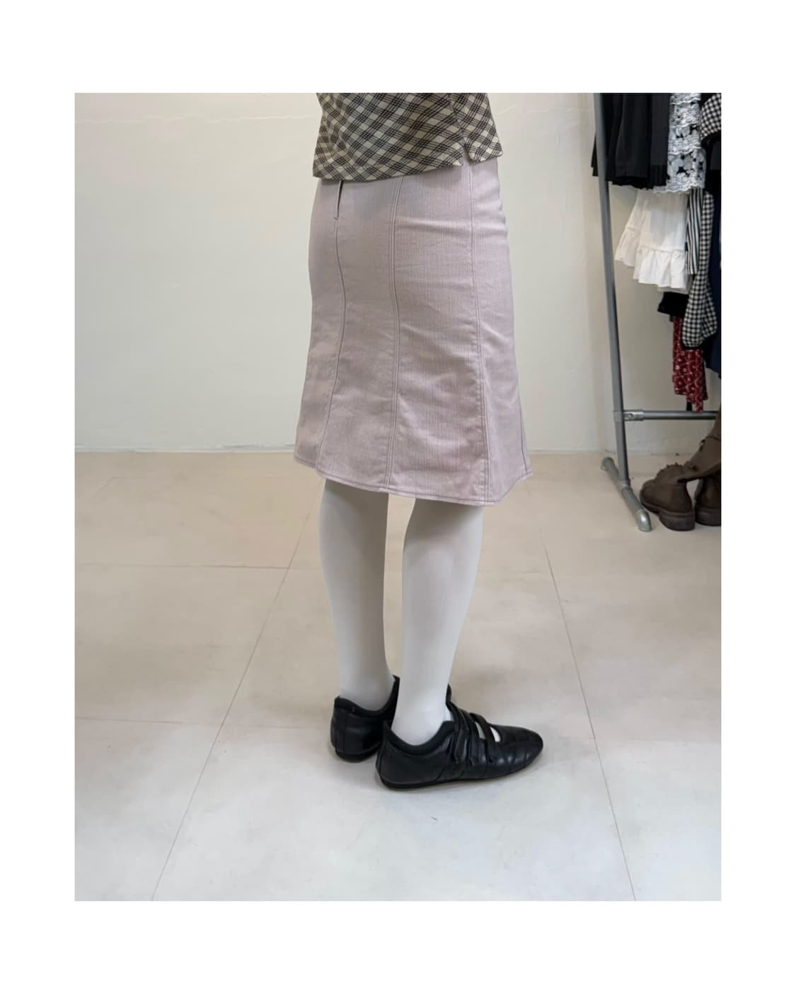 빈티지 미디 스커트 상품이미지4
