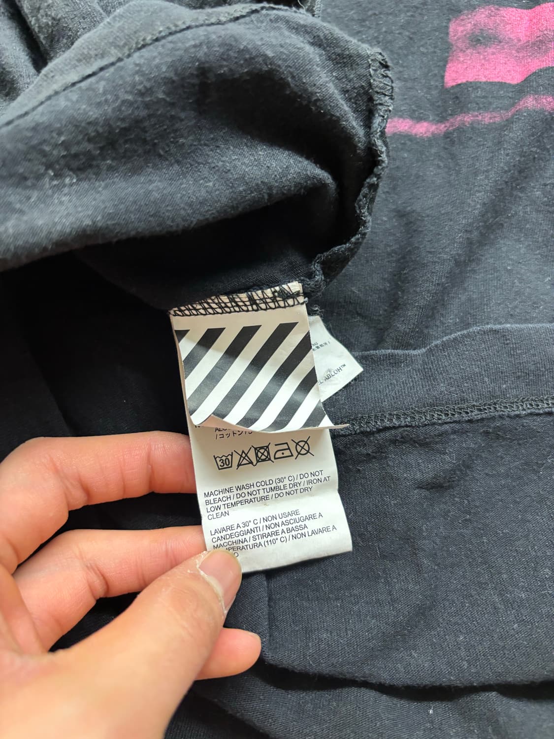 오프화이트 2019 "IMPRESSIONISM" 티셔츠 상품이미지8