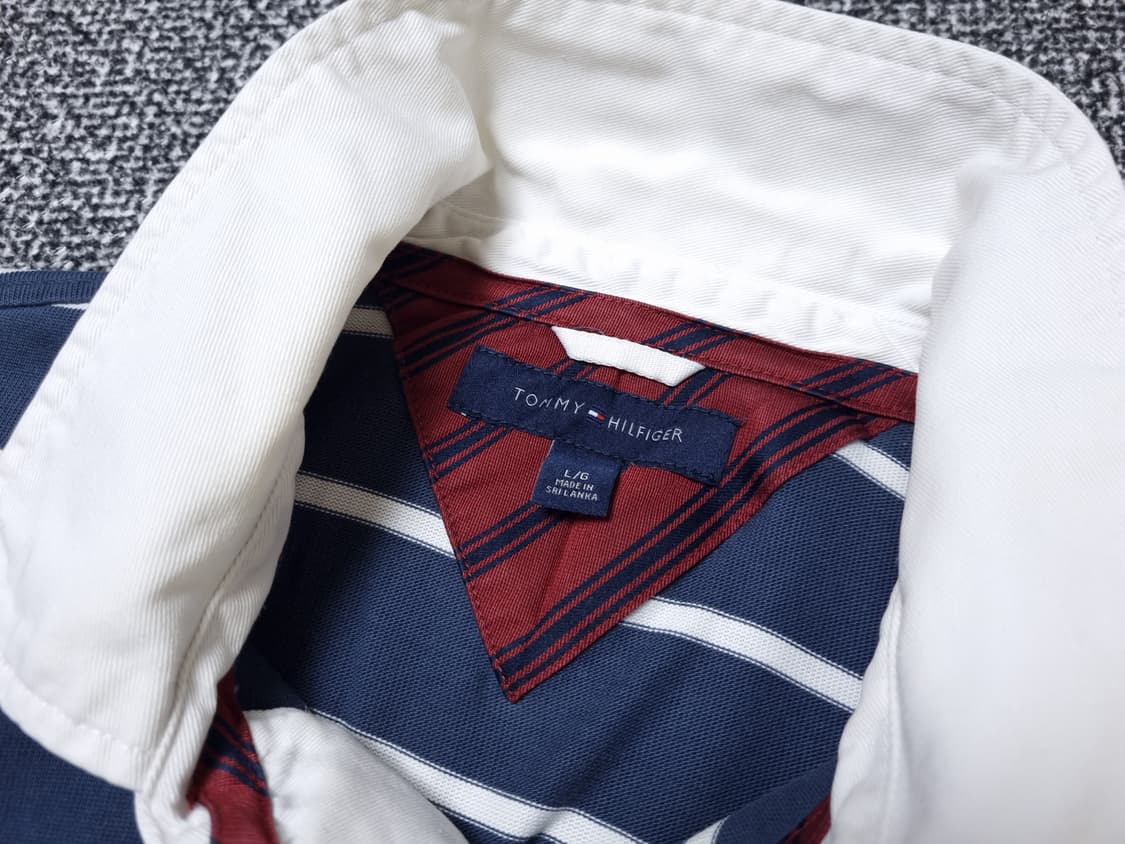 [무료배송][110]타미힐피거 남성용 피케 반팔티 카라티 상품이미지6