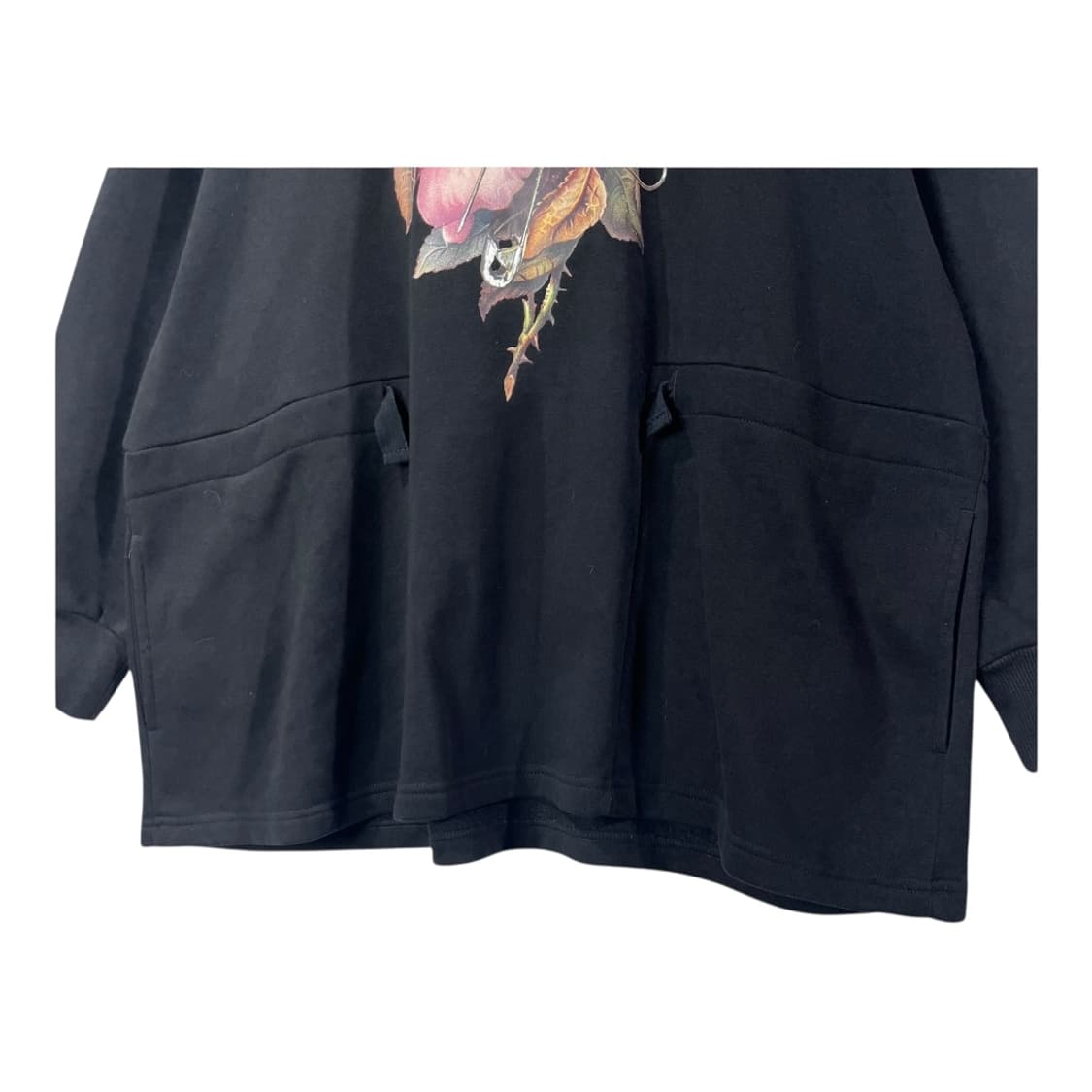 [UNDERCOVER] 지유 언더커버 로즈 프린팅 오버핏 후디 상품이미지3