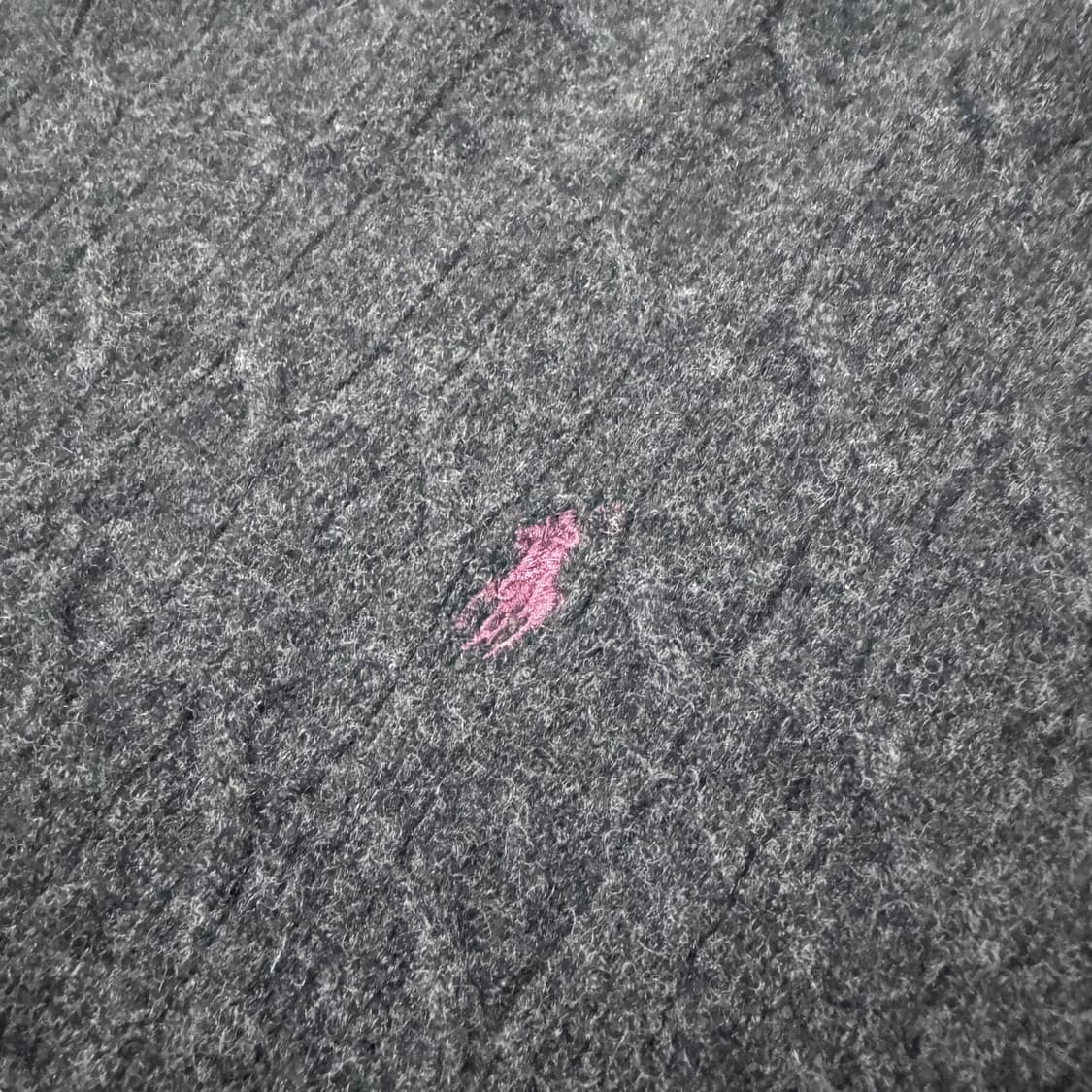 폴로 랄프로렌 다크그레이 꽈배기 니트 상품이미지3