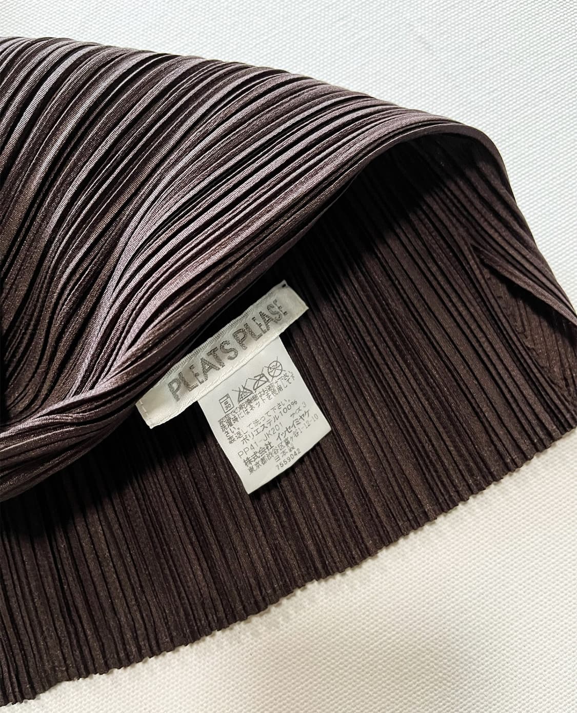 PLEATS PLEASE brown sleeveless 상품이미지5