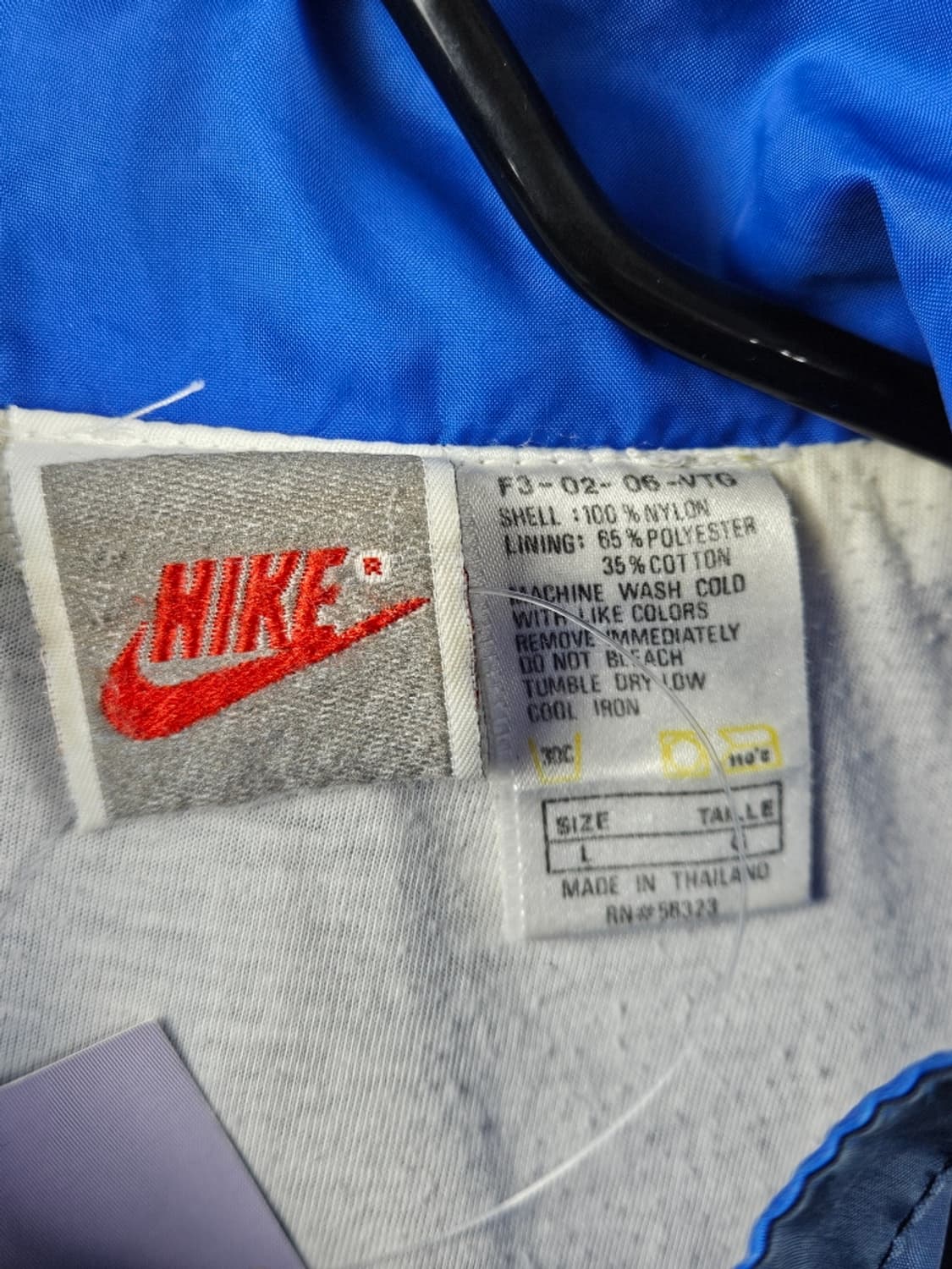 90's 나이키 컬러블록 윈드브레이커 바람막이 자켓 (L) / 11217 상품이미지8