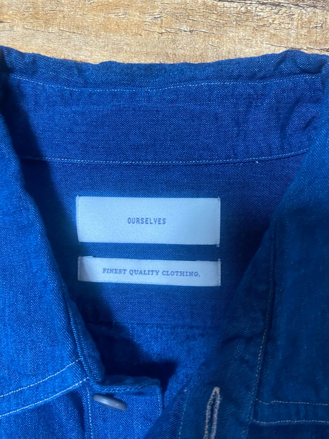 아워셀브스 샴브레이 셔츠 상품이미지1