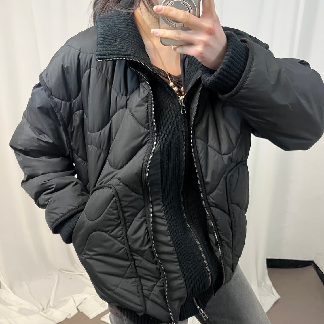 ZARA Quilted Lightweight Padding 상품이미지3
