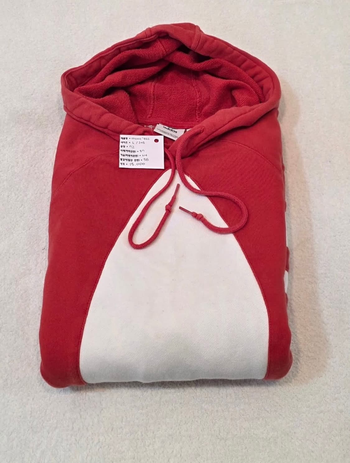 adidas [아디다스] 빅로고 후드티 상품이미지6