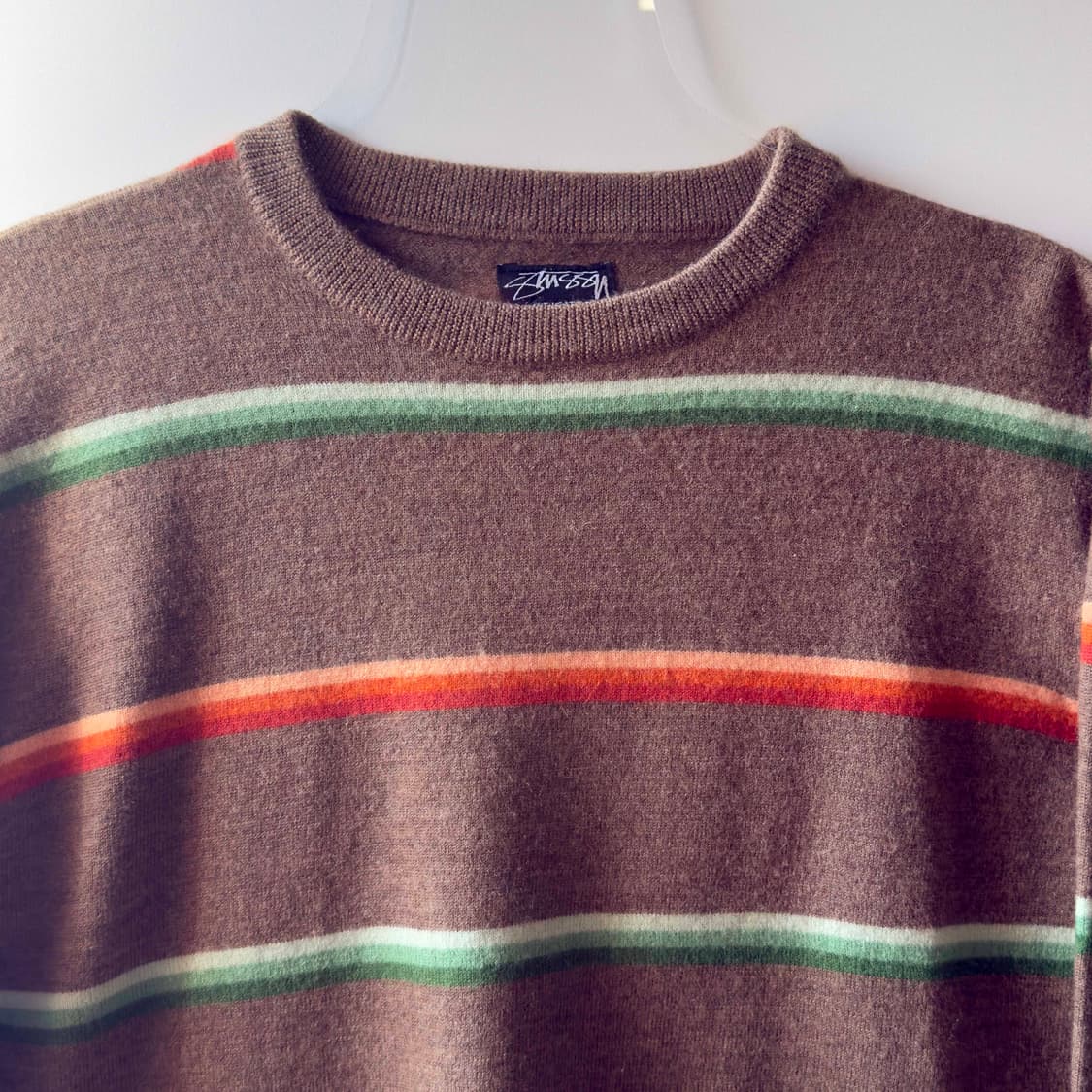 스투시 스트라이프 울 니트 상품이미지2