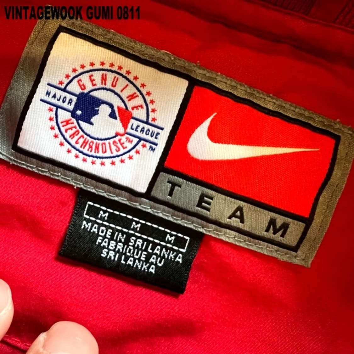 나이키 올드스쿨 레드삭스 웜업 상품이미지5