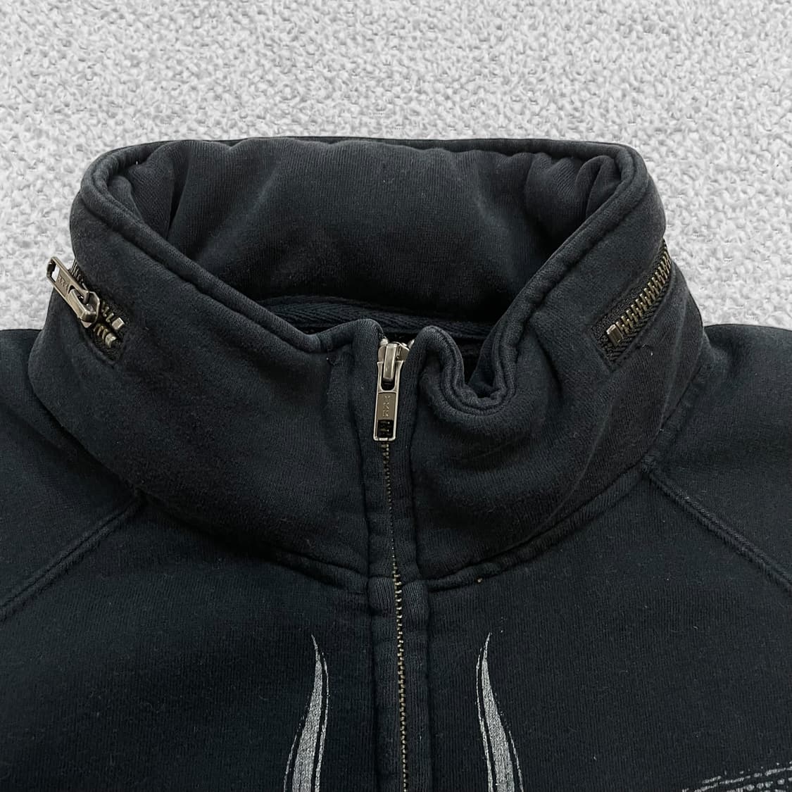 오베이 Obey 버터플라이 트랙 집업 자켓 블랙 상품이미지3