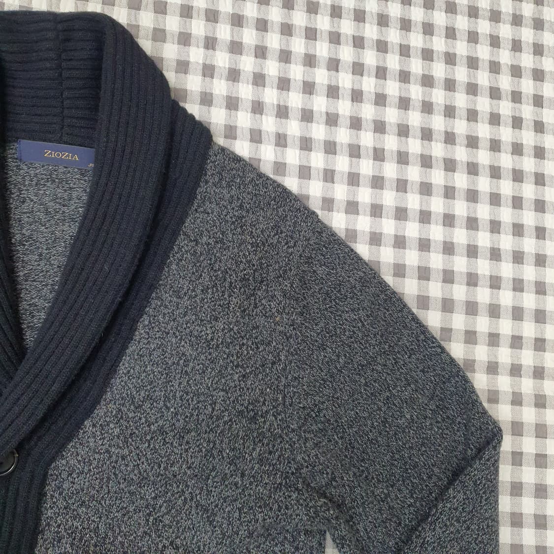 지오지아 숄카라 니트 가디건 남자95 상품이미지3