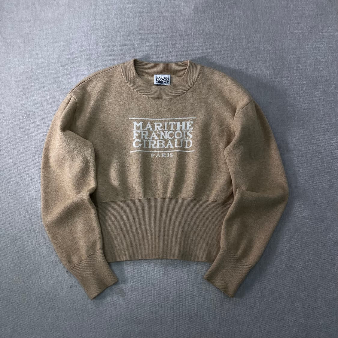 W 95 마리떼 프랑소와 저버 크롭 니트 상품이미지1