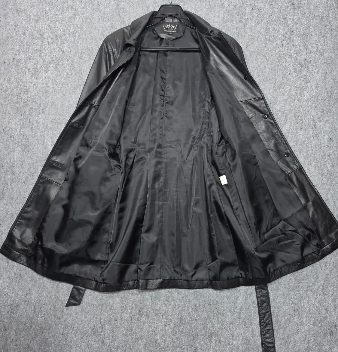 빈티지 벨트 양가죽 자켓 램스킨 코트 레더자켓 66 상품이미지3