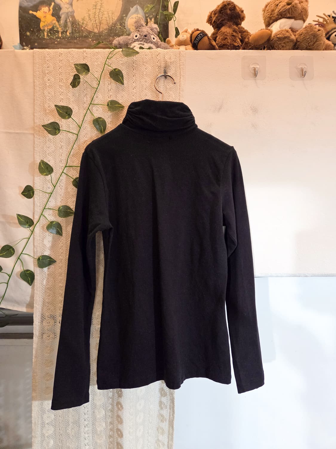 블랙 목폴라 슬리브 상품이미지4