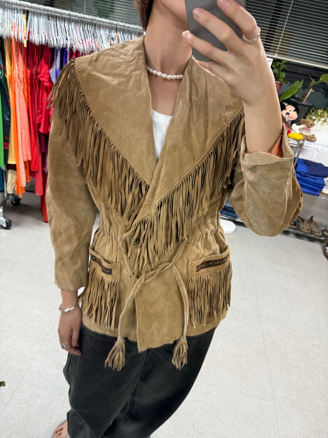 Vintage scully fringe jacket 프린지자켓 상품이미지6