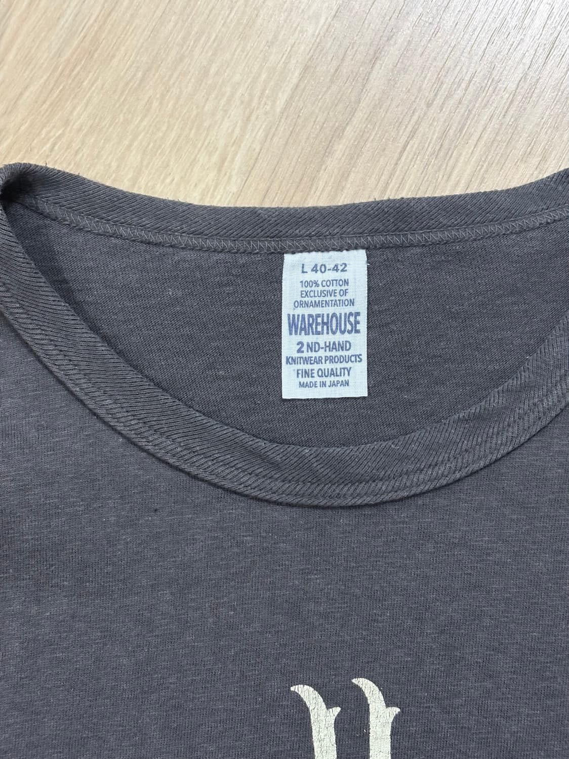 웨어하우스 4601 슬럽 티셔츠 상품이미지3