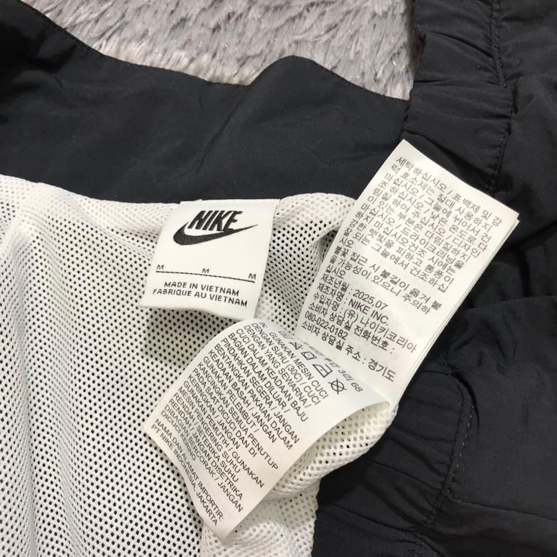 [[여성 M,A급,25년] 나이키(NIKE) 빅스우시 우븐 자켓#435 상품이미지9
