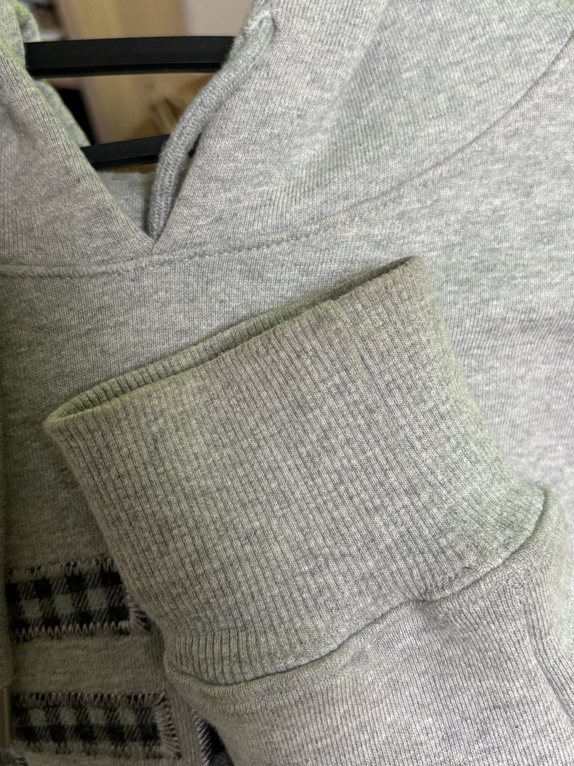 엔조블루스 픽셀 로고 후드(후디) 상품이미지4