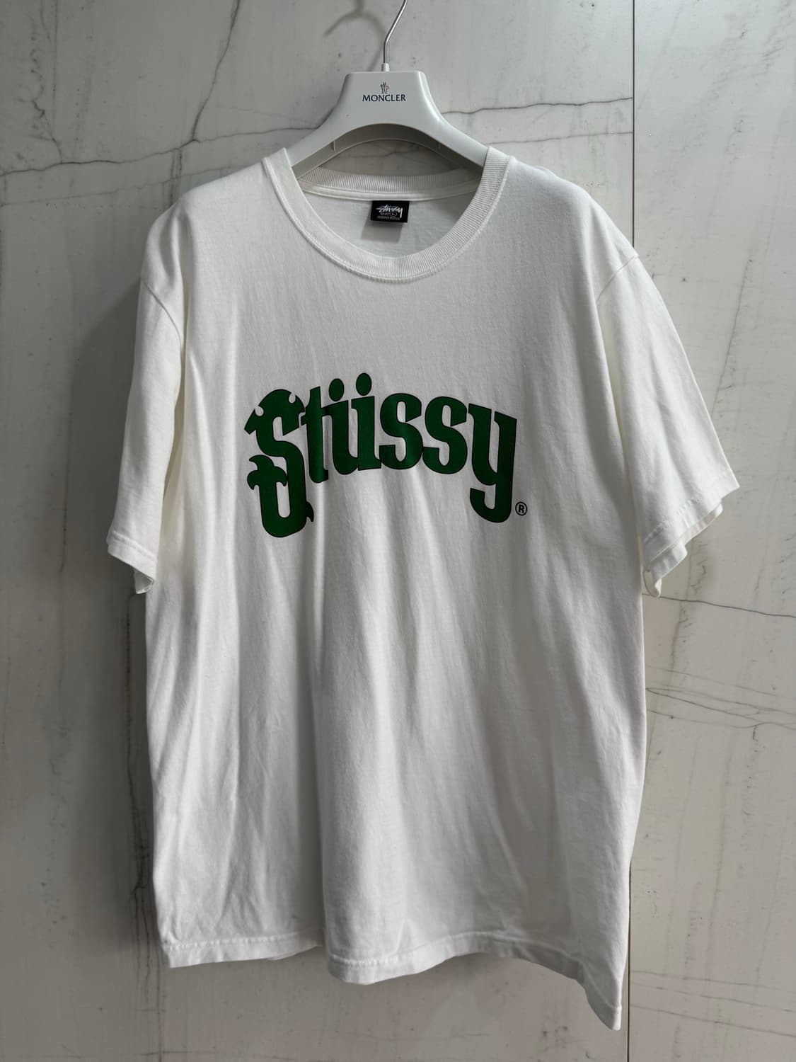 Stüssy 아치 로고 반팔 티셔츠 상품이미지1
