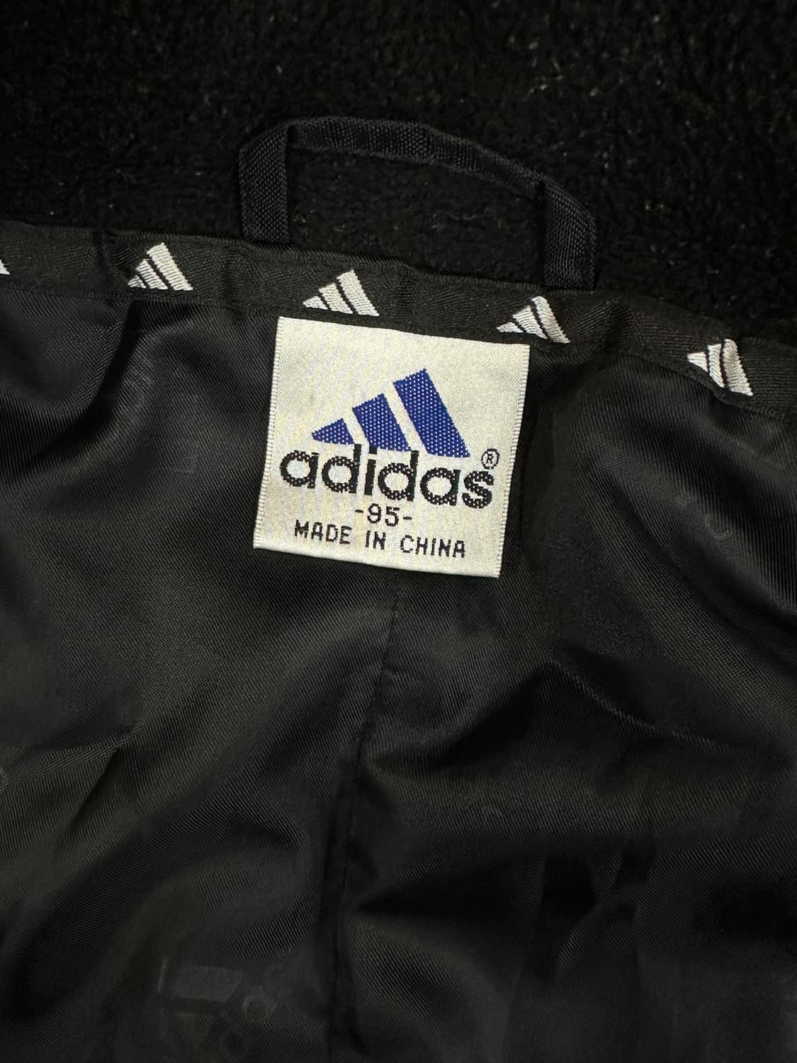 아디다스 삼선 하프 누빔자켓 상품이미지3